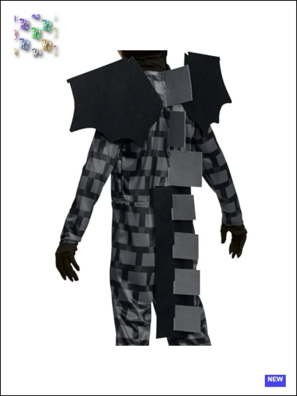 Official Minecraft Ender Dragon Costume for Kids with Headpiece, Armor, Wings,